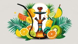 кальян на апельсине