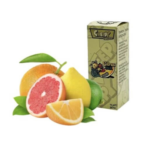 Жидкость Creepy Citrus Mix (Цитрусы, Мята, 30 мл)