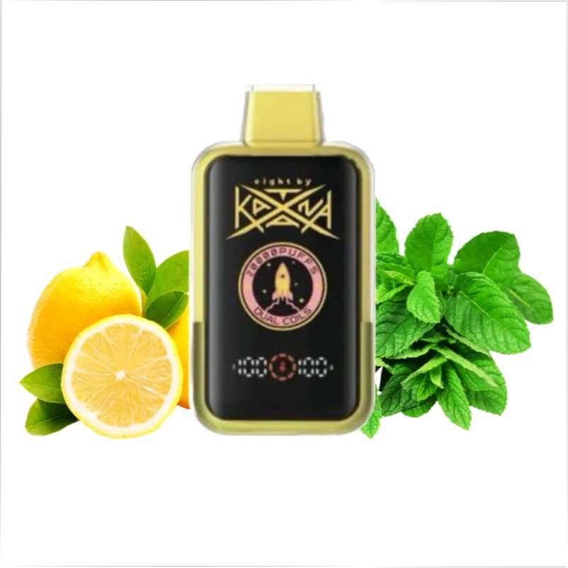Одноразовый POD Katana 20000 Lemon mint (Лимон, Мята) Одноразовый POD Katana 20000 Lemon mint (Лимон, Мята)