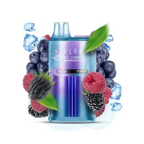 Одноразовый POD Elf Bar BC20000 Blue Razz Ice (Блю Разз Айс)