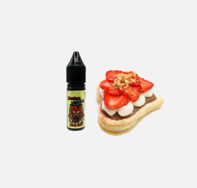 Жидкость Creepy Strawberry dessert (Клубничный десерт, 15 мл)