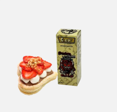 Жидкость Creepy Strawberry dessert (Клубничный десерт, 30 мл)