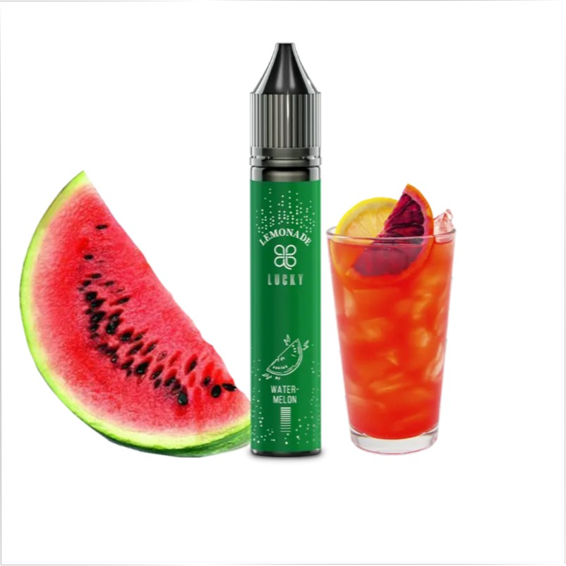 Жидкость Lucky Watermelon Lemonade (Арбуз, Лимонад, 50 мг, 30 мл) Жидкость Lucky Watermelon Lemonade (Арбуз, Лимонад, 50 мг, 30 мл)