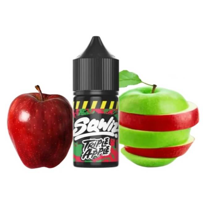 Жидкость Sqwiz Triple Apple (Тройное яблоко, 50 мг, 30 мл) Жидкость Sqwiz Triple Apple (Тройное яблоко, 50 мг, 30 мл)