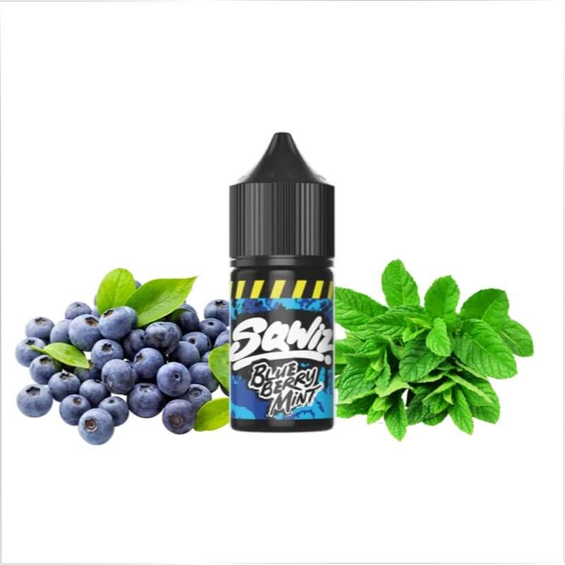 Жидкость Sqwiz Blueberry Mint (Черника, Мята, 50 мг, 30 мл) Жидкость Sqwiz Blueberry Mint (Черника, Мята, 50 мг, 30 мл)