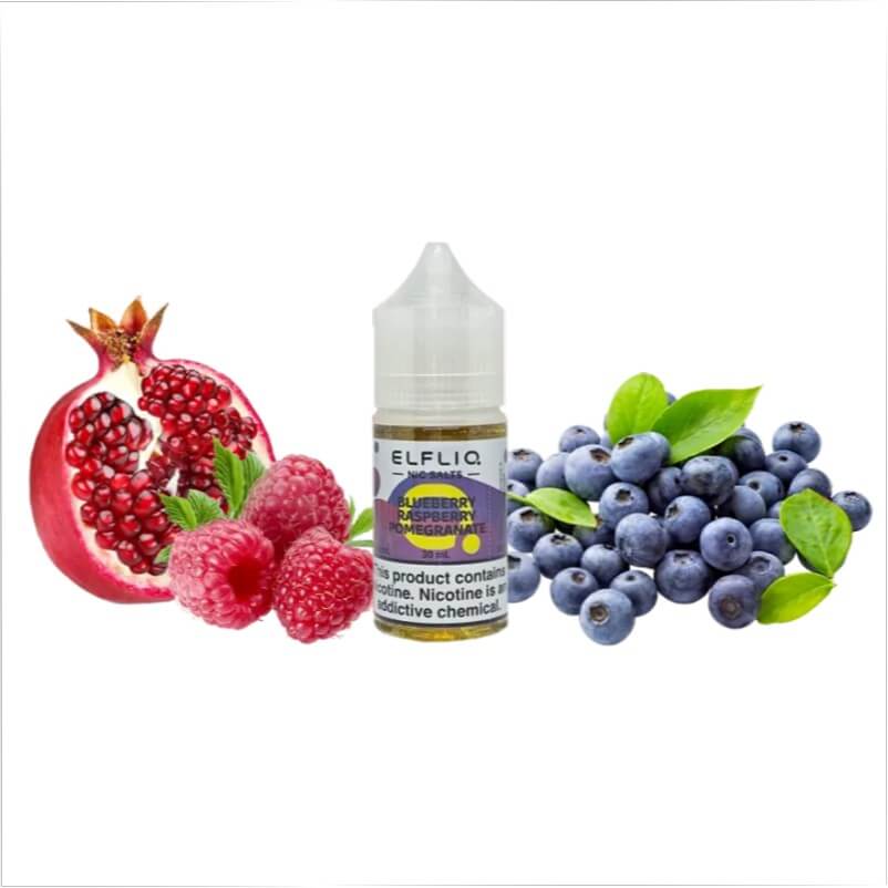 Жидкость ELFLIQ Blueberry Raspberry Pomegranate (Черника, Малина, Гранат, 30 мл) Жидкость ELFLIQ Blueberry Raspberry Pomegranate (Черника, Малина, Гранат, 30 мл)