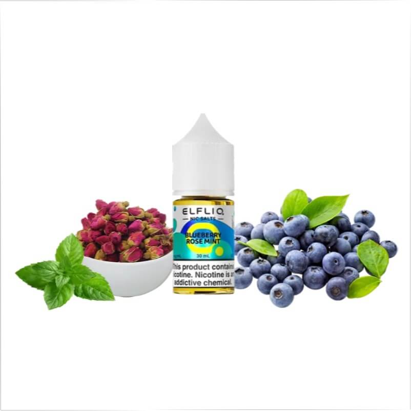 Жидкость ELFLIQ Blueberry Rose Mint (Черника, Роза, Мята, 30 мл) Жидкость ELFLIQ Blueberry Rose Mint (Черника, Роза, Мята, 30 мл)