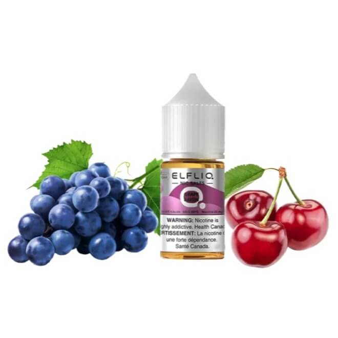 Жидкость ELFLIQ Grape Cherry (Виноград, Вишня, 30 мл) Жидкость ELFLIQ Grape Cherry (Виноград, Вишня, 30 мл)