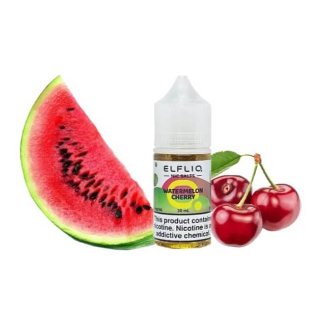 Жидкость ELFLIQ Watermelon Cherry (Арбуз, Вишня, 30 мл) Жидкость ELFLIQ Watermelon Cherry (Арбуз, Вишня, 30 мл)