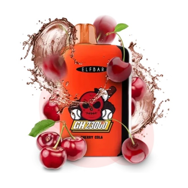 Одноразовый POD Elf Bar GH 23000 Cherry Cola (Вишневая кола) Одноразовый POD Elf Bar GH 23000 Cherry Cola (Вишневая кола)