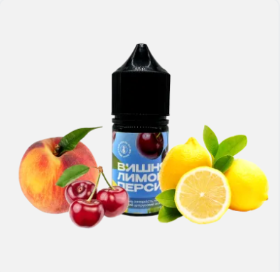 Жидкость 420 Liquid Вишня, Лимон, Персик (50 мг, 30 мл)