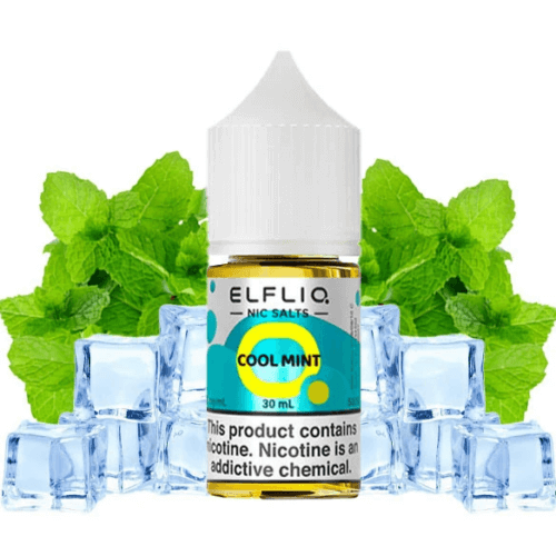 Жидкость ELFLIQ Cool Mint (Мята, Лед, 30 мл)