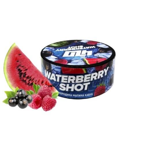 Табак 420 Frost Line Waterberry shot (Смородина, Малина, Арбуз, 100 грамм)
