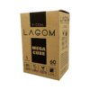 Кокосовый уголь для кальяна Lagom (1 кг, 60 шт., р25x30)