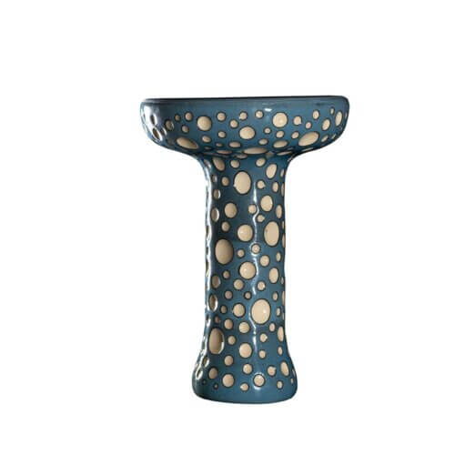 Глиняная чаша Etna Phunnel Dot Soft blue (Голубой)