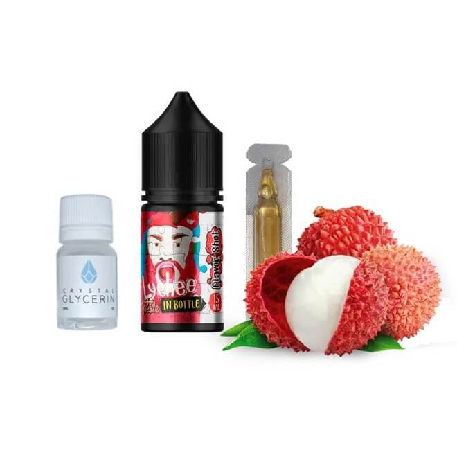 Набор для самозамеса In Bottle Puzzle Lychee (Личи, 50 мг, 30 мл) Набор для самозамеса In Bottle Puzzle Lychee (Личи, 50 мг, 30 мл)