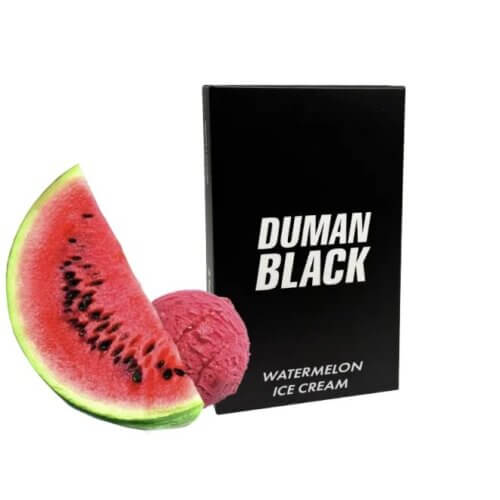 Табак Duman Black Watermelon Ice Cream (Арбуз, Мороженое, 50 г)