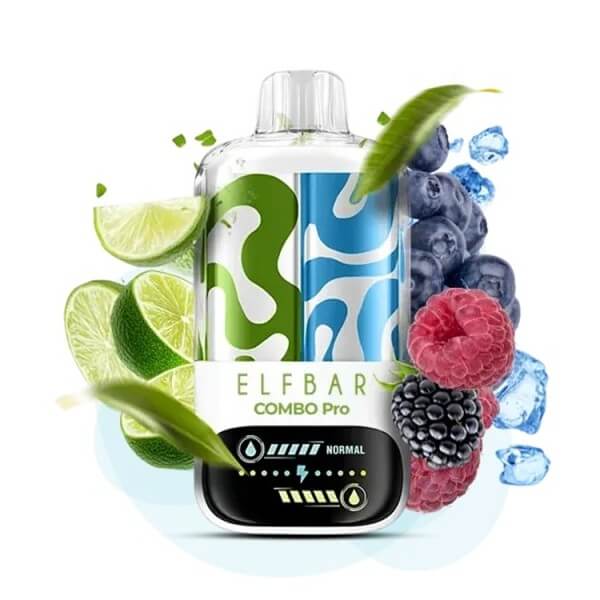Одноразовый POD Elf Bar Combo Pro 30000 Lime & Blue Razz (Лайм и Блю Разз) Одноразовый POD Elf Bar Combo Pro 30000 Lime & Blue Razz (Лайм и Блю Разз)