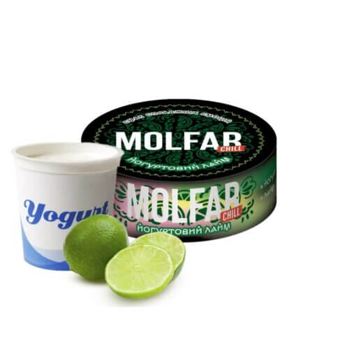 Табак Molfar Chill Line Йогуртовый Лайм (100 г)