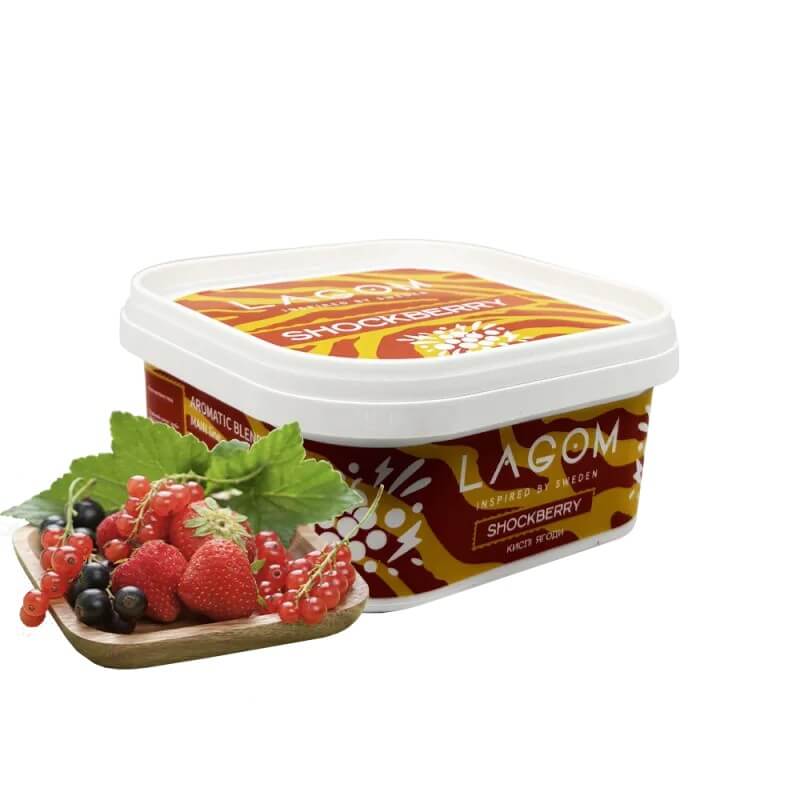 Табак Lagom Main Shockberry (Кислые Ягоды, 250 г) Табак Lagom Main Shockberry (Кислые Ягоды, 250 г)