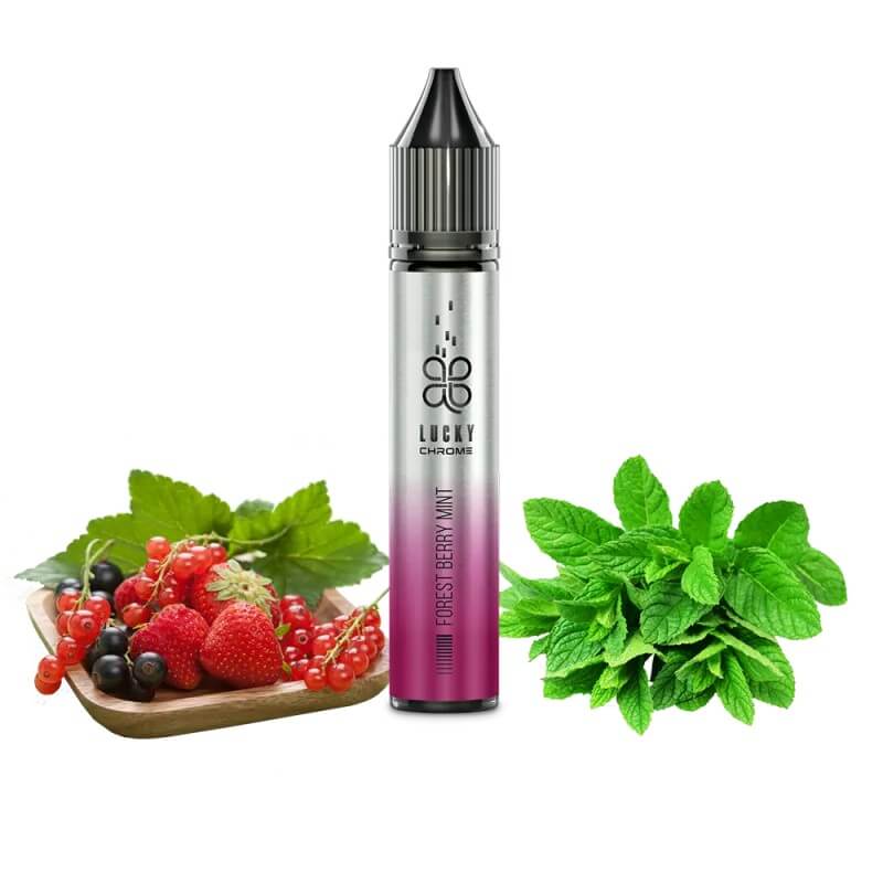 Жидкость Lucky Chrome Forest Berry Mint (Лесные Ягоды, Мята, 50 мг, 30 мл) Жидкость Lucky Chrome Forest Berry Mint (Лесные Ягоды, Мята, 50 мг, 30 мл)