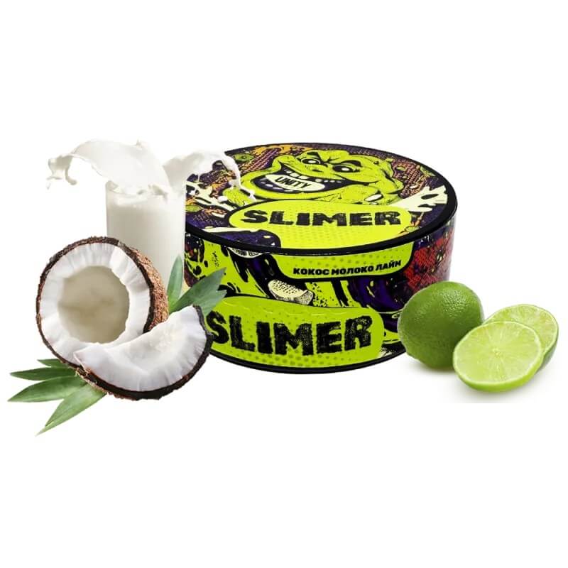 Табак Unity Slimer (Кокос, Молоко, Лайм, 100 г) Табак Unity Slimer (Кокос, Молоко, Лайм, 100 г)