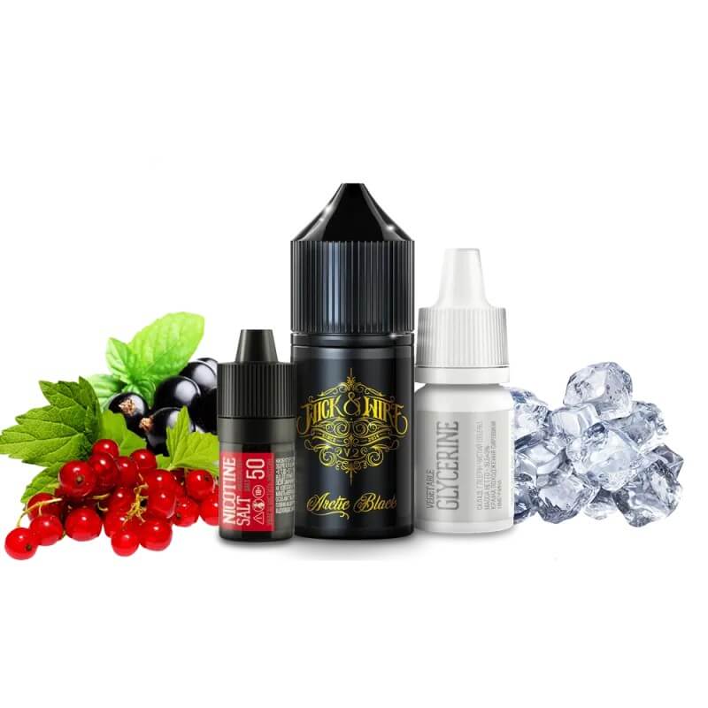 Набор для самозамеса Wick&Wire salt Arctic Black V2 (Арктик блек, 50 мг, 30 мл) Набор для самозамеса Wick&Wire salt Arctic Black V2 (Арктик блек, 50 мг, 30 мл)