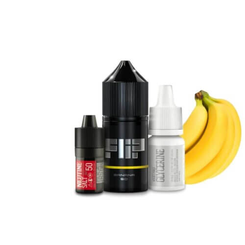 Набор для самозамеса Flip salt Banana (Банан, 50 мг, 30 мл)