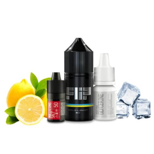 Набор для самозамеса Flip salt Cold Lemon (Ледяной Лимон, 50 мг, 30 мл)