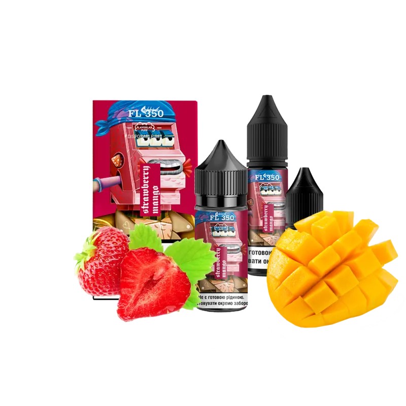Набор для самозамеса Flavorlab FL350 Strawberry mango (Клубника, Манго, 30 мл) Набор для самозамеса Flavorlab FL350 Strawberry mango (Клубника, Манго, 30 мл)