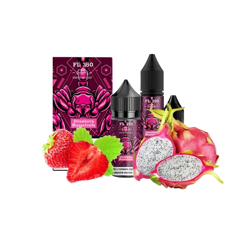 Набор для самозамеса Flavorlab FL350 Strawberry Dragonfruit (Клубника, Питайя, 30 мл) Набор для самозамеса Flavorlab FL350 Strawberry Dragonfruit (Клубника, Питайя, 30 мл)