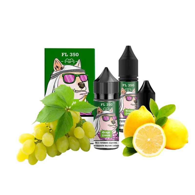 Набор для самозамеса Flavorlab FL350 Grape Lemon (Виноград, Лимон, 30 мл) Набор для самозамеса Flavorlab FL350 Grape Lemon (Виноград, Лимон, 30 мл)