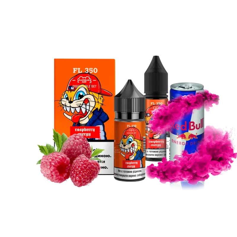 Набор для самозамеса Flavorlab FL350 Raspberry energy (Малиновый энергетик, 30 мл) Набор для самозамеса Flavorlab FL350 Raspberry energy (Малиновый энергетик, 30 мл)