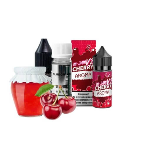 Набор для самозамеса Flavorlab M-Jam V2 Cherry (Вишня, 30 мл)