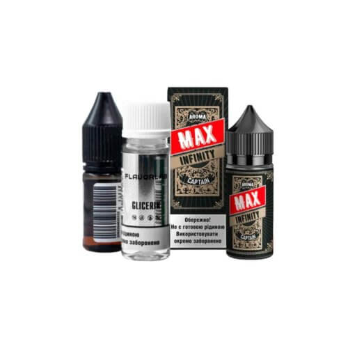 Набор для самозамеса Flavorlab Infinity MAX Captain (Табак, Травы, 30 мл)
