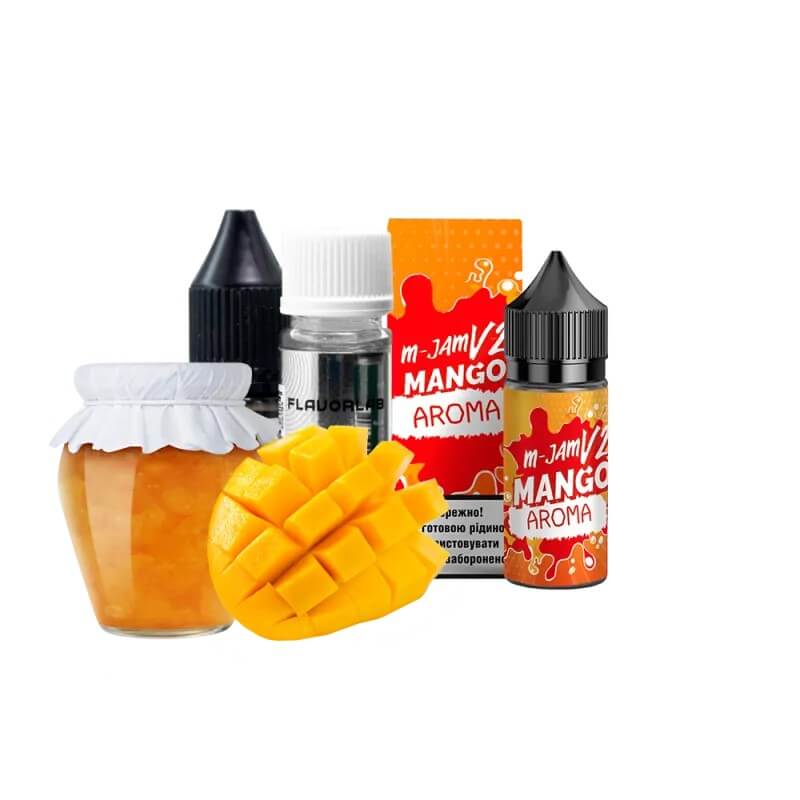 Набор для самозамеса Flavorlab M-Jam V2 Strong Mango (Манго, 30 мл) Набор для самозамеса Flavorlab M-Jam V2 Strong Mango (Манго, 30 мл)