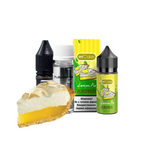 Набор для самозамеса Flavorlab M-Cake Strong Lemon Pie (Лимонный пирог, 30 мл)