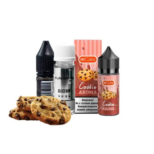 Набор для самозамеса Flavorlab M-Cake Strong Cookie (Печенье, 30 мл)