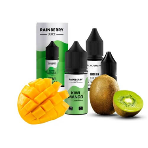Набор для самозамеса Flavorlab Rainberry Juice Kiwi Mango (Киви, Манго, 30 мл)