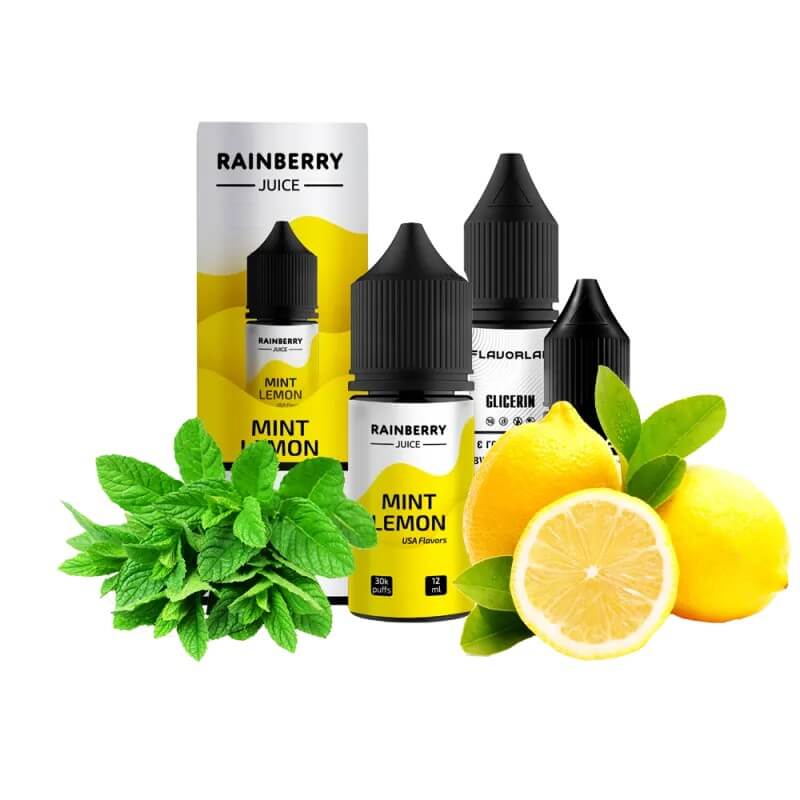 Набор для самозамеса Flavorlab Rainberry Juice Mint Lemon (Мята, Лимон, 30 мл) Набор для самозамеса Flavorlab Rainberry Juice Mint Lemon (Мята, Лимон, 30 мл)