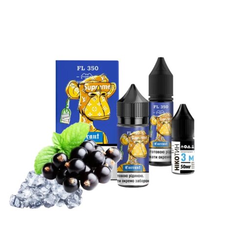 Набор для самозамеса Flavorlab FL350 Ice Currant (Смородина, Лёд, 30 мл)