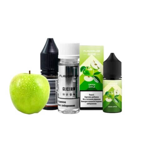 Набор для самозамеса Flavorlab Ripe Green apple (Зеленое яблоко, 30 мл)