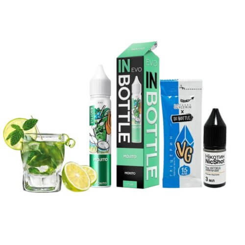 Набор для самозамеса In Bottle EVO Mojito (Мохито, 50 мг, 30 мл)